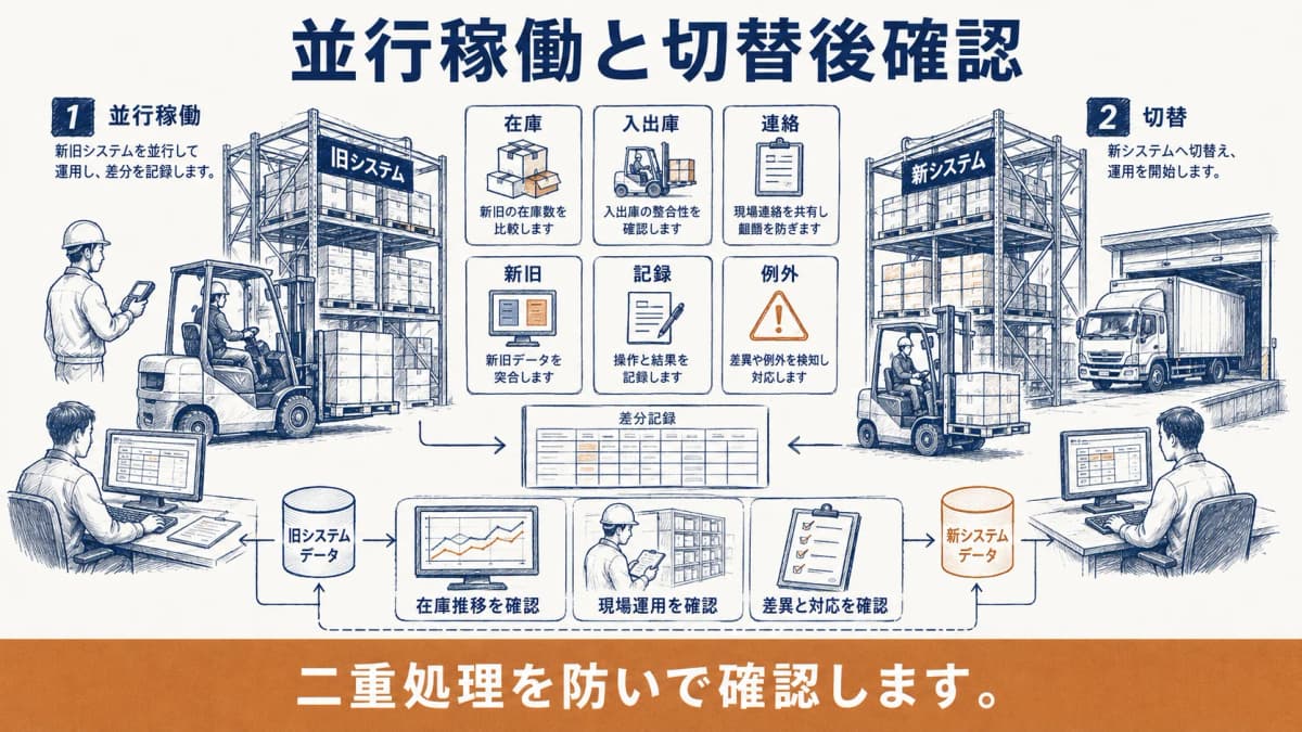 責任分担と例外対応を分ける作業台と書類